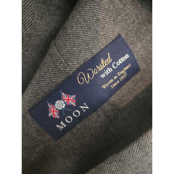 J.crew the ludlow suit jacket gray size 38R english cotton wool blend NWOT. - Picture 5 of 10